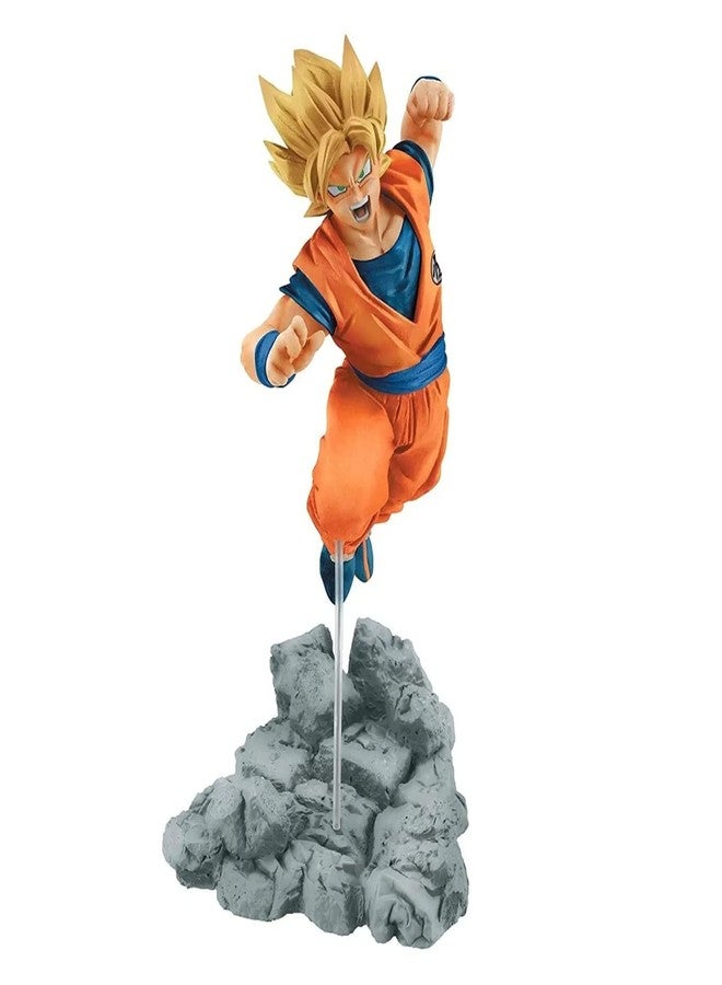AUGEN Goku Action Figure Limited Edition for Car Dashboard, Decoration, Cake, Office Desk & Study Table (15cm)(Pack of 1) - Image 1